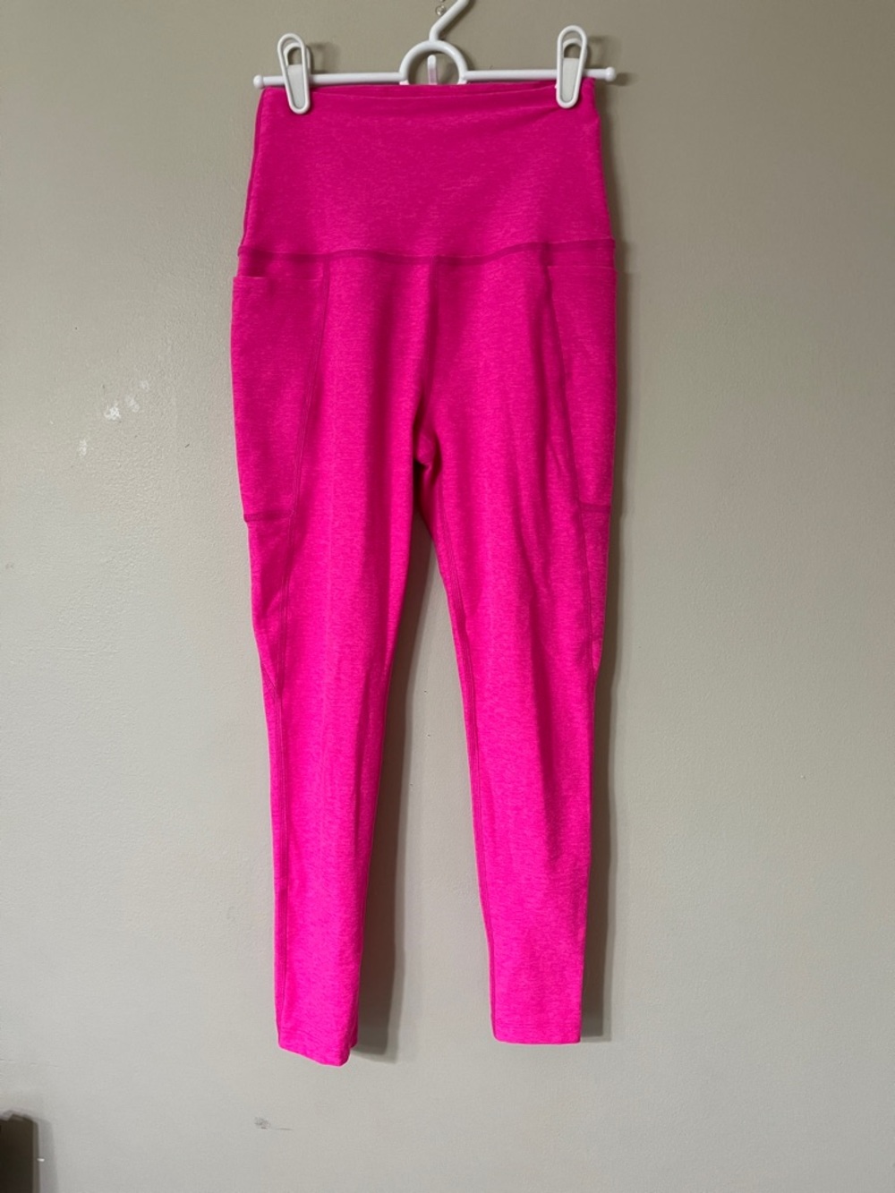 Beyond Yoga Hot Pink High-Rise Leggings